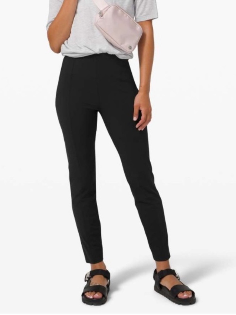 Lululemon Here to There High Rise 7/8 Pant Black Size 8